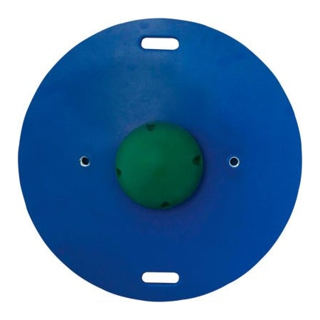 Fabrication Enterprises CanDo 16" Circular Wobble/Rocker Board, 2"H, Green 44835